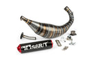 Aprilia SX Factory 50 2T - Auspuff R/T Schwarz Rot