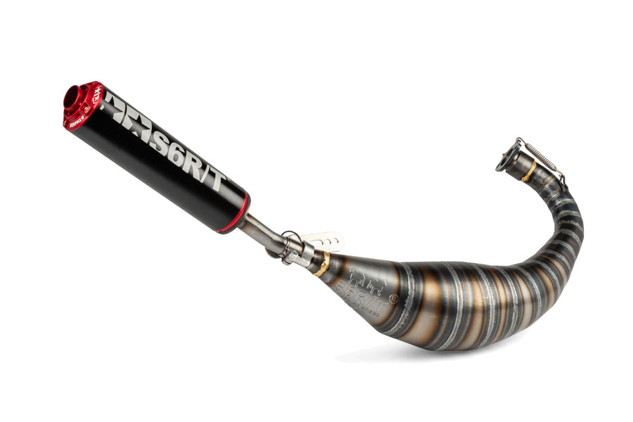 Aprilia SX 50 2T - Exhaust R/T Black Red
