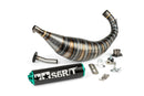 Derbi Senda X-Treme SM '05 - '10 50 2T D50B0 - Auspuff R/T Schwarz Türkis