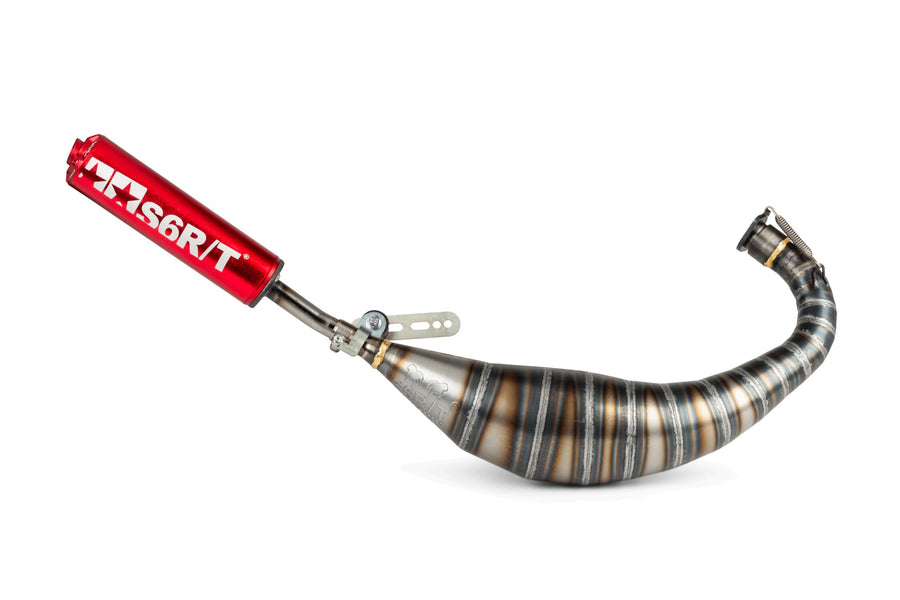 Aprilia RX Enduro 50 2T D50B0 [2007–] - Exhaust R/T 90-100 Red