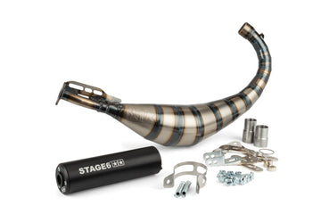 Beta RR Track 50 2T - Auspuff Streetrace 80-90 Schwarz