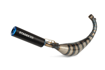 Beta RR Enduro 50 2T - Exhaust Streetrace 80-90 Blue