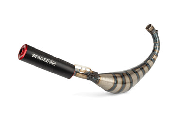 Beta RR SM 50 2T - Exhaust Streetrace 80-90 Red