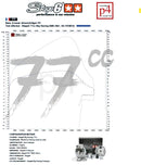 Aprilia SX 50 2T - Engine pack Big Racing 77ccm