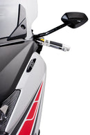YAMAHA T-MAX 530 SX [2019] – Cap set for OEM mirrors – black