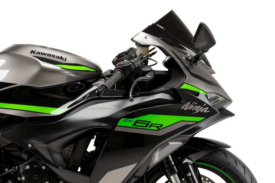 KAWASAKI ZX-6R NINJA [2025] – Z-Racing Screen – Matte Black