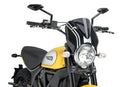 DUCATI SCRAMBLER 800 ICON DARK [2025] – RetroVision Windshield Visor – Tinted-41