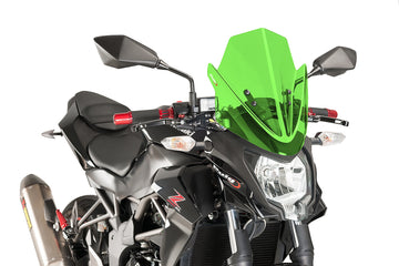 KAWASAKI Z250SL [2015-2017] - New Generation Sport Windshield | Green | PUIG 7656V