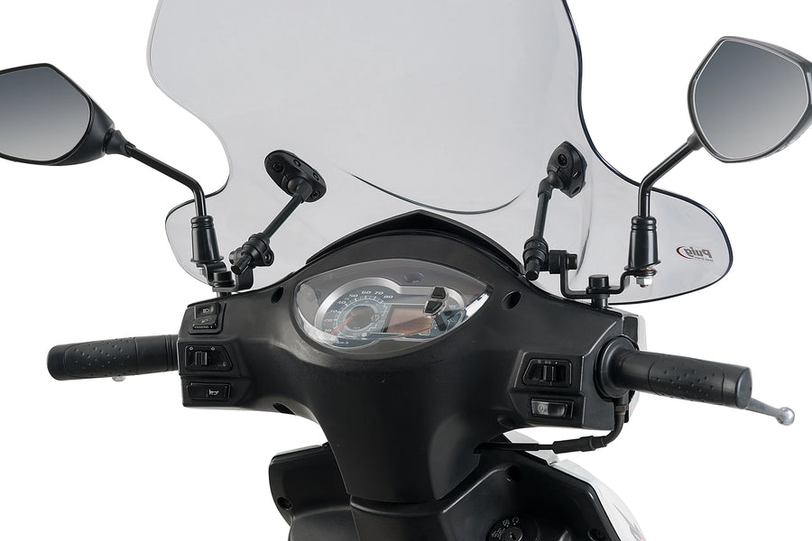 SYM JET4 50R/125 C - PUIG City Touring Windschutzscheibe | Getönt | PUIG 7677H
