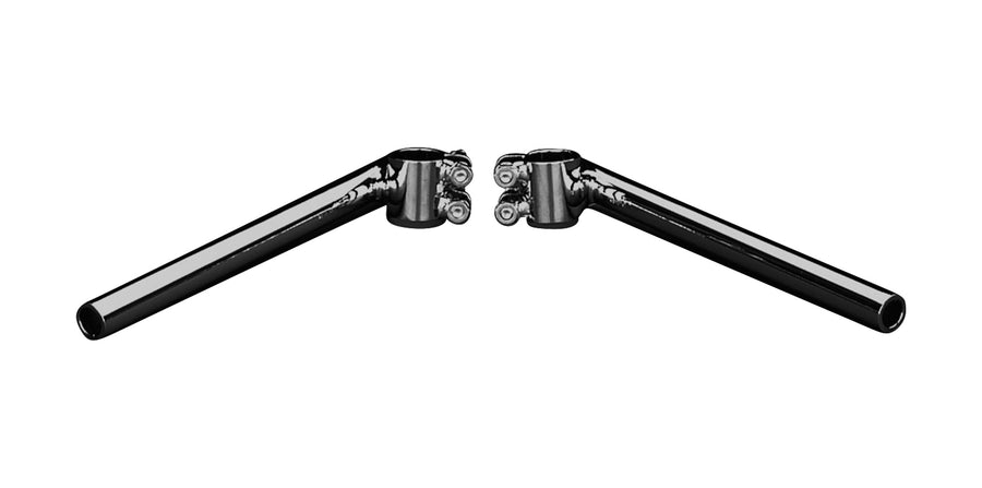 Handing Ø 22 (7/8 ") - handlebar fum with clamp -wide Ø 34 mm, black
