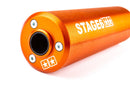 Fantic XM 50 2T - Auspuff Streetrace 80-90 Orange