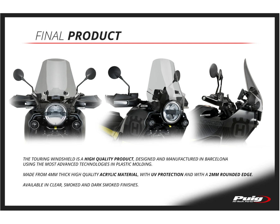 HUSQVARNA NORDEN 901 EXPEDITION [2025] – touring screen – heavily tinted