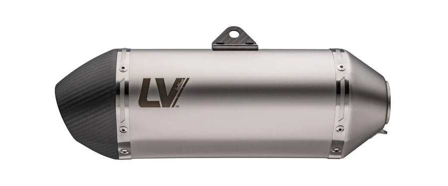 bmw r 1300 gs adventure [LEOVINCE] – LV-14 stainless steel rear silencer