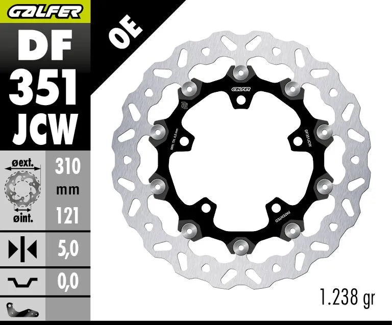 Suzuki Dl 650 V-Strom XT ABS [2026] - BREMSSCHEIBE FLOATECH WAVE – Bild 2