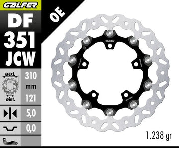 Suzuki Dl 650 V-Strom XT ABS [2026] - BRAKE DISC FLOATECH WAVE – picture 2