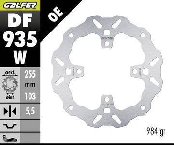 Triumph Tiger Sport 660 ABS [2022-2026] - BREMSSCHEIBE FIXED WAVE – Bild 2
