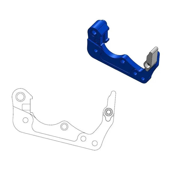 Gas MC 85 17/14 [2025-2027] - Versatzhalterung für OEM-Bremssattel – Bild 2