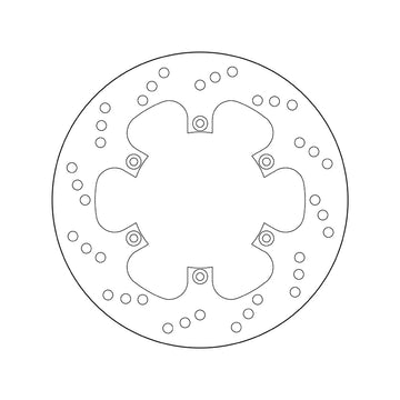 Benelli Bn 302 [2014–2020] - Series Oro round rigid brake disc - 0