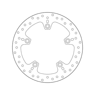 Bmw K 1300 [BREMBO] - Series Oro round rigid brake disc - 0