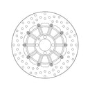 Bmw K 1100 [BREMBO] - Series Oro round rigid brake disc-2