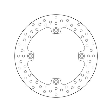 Kawasaki Klv 1000 [BREMBO] - Oro series round rigid brake disc