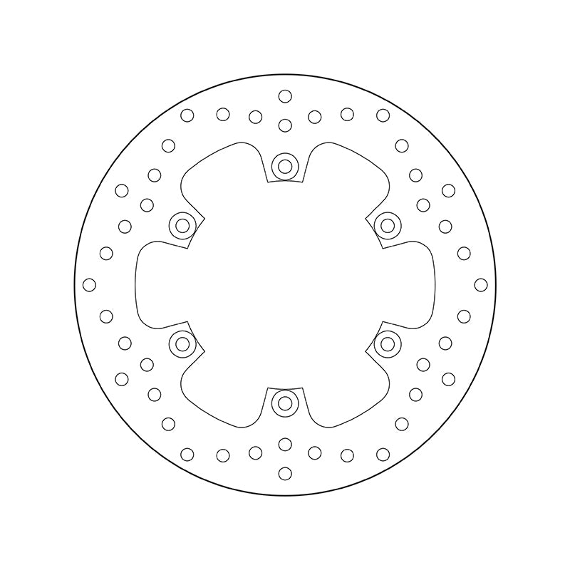 Yamaha Fz 6 [BREMBO] - Series Oro round rigid brake disc