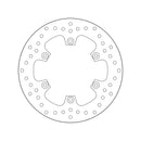 Yamaha Fzr 1000 [BREMBO] - Series Oro round rigid brake disc