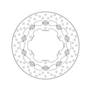 Yamaha Bt 1100 [BREMBO] - Series Oro round floating brake disc