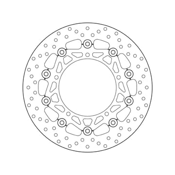 Yamaha Tracer 9 Y-Amt [BREMBO] - Series Oro round floating brake disc