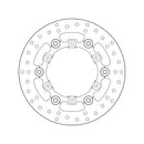 Husqvarna Supermoto [BREMBO] - Series Oro round floating brake discs - in pairs