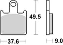 Kawasaki Gtr 1400 [BREMBO] - Competition Carbon Ceramic Brake Pads - 07KA28RC