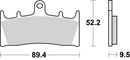 Suzuki Gsx 1300 Hayabusa [BREMBO] - Competition Carbon Ceramic Brake Pads - 07SU19RC