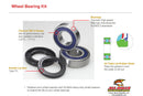 Ktm Adventure 640 [ALL BALLS] - REAR WHEEL BEARING KIT FOR 640 LC4 '05, ADVENTURE 950 '04-05