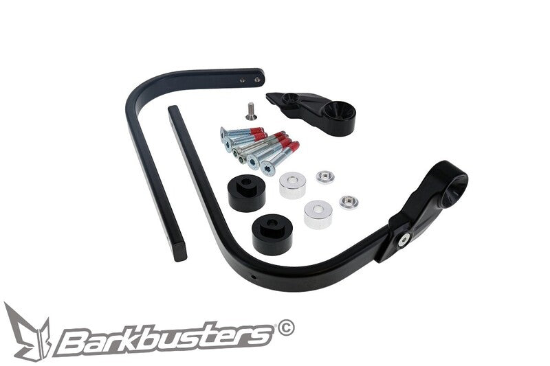 Kawasaki Z Electric [BARKBUSTERS] - Universal Hardware Kit Single Point Clamp Mount Black