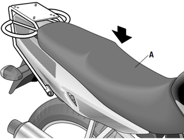 Suzuki Gs 500 [SHAD] - Top Master mounting kit - Suzuki