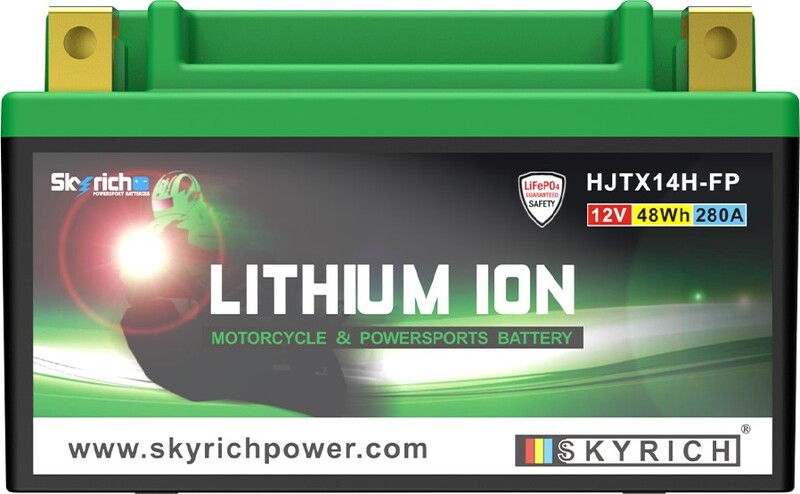 Triumph Speed ​​Triple 955 [SKYRICH] - Lithium-ion battery - HJTX14H-FP