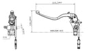 Ducati Diavel 1200 [BREMBO] - Clutch master cylinder Ø15x19mm titanium-2