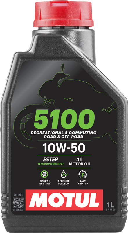 Motor oil 10W50 for 4-stroke motorcycles 1L [Motul]