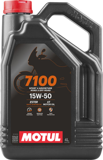 Engine oil 15W50 4L for 4-stroke motorcycles [Motul]