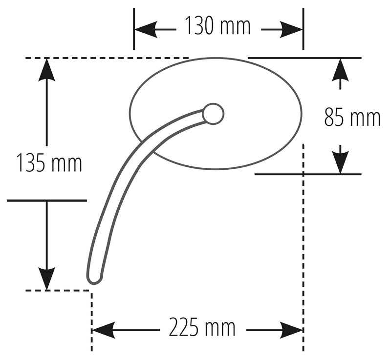 Ktm 890 Duke R [SHIN YO] - Mirror Booster 2 Black (Pair)