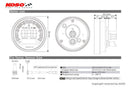 Bmw R Ninet Pure [KOSO] - DL-04 Tachometer/Tachometer - BMW R Nine T-3