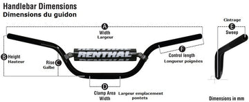 Aprilia Tuareg 660 [RENTHAL] - Handlebar 609 Fatbar