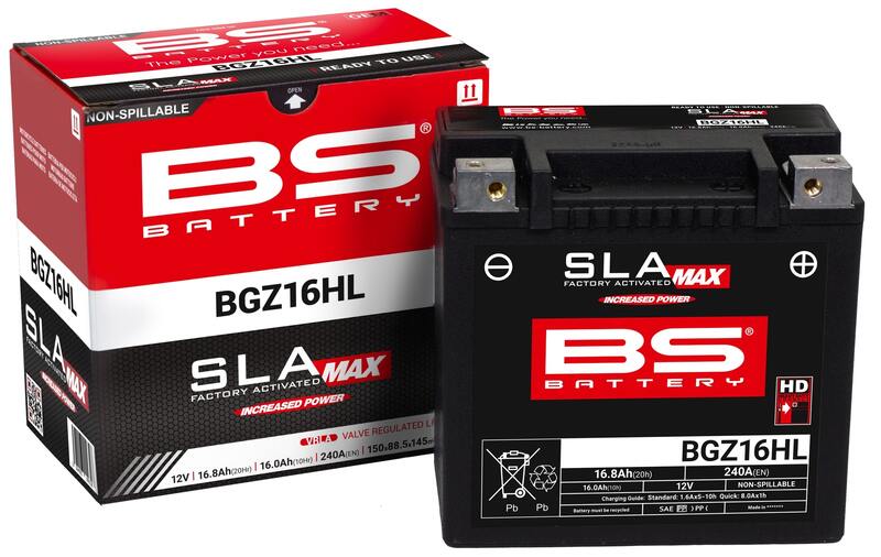 Harley-Davidson Pan America [BS BATTERY] - SLA Maintenance Free Battery Factory Activated - BGZ16HL