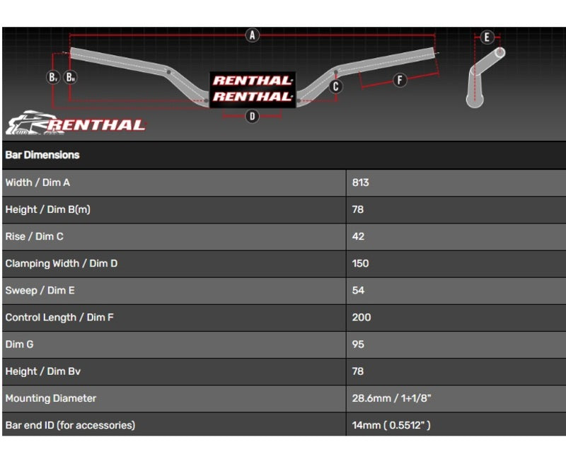 Ktm 1290 Super Adventure [RENTHAL] - Handlebar Street KTM Adventure