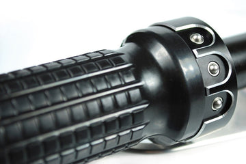 Motorcycle buttons Mo.Switch Mini, 1 inch black/silver [MotoGadget] - 0