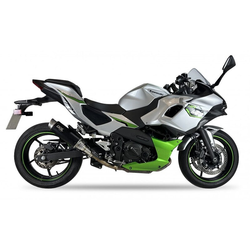 Kawasaki Z 500 [IXIL] - RC3B Slip-On Silencer Stainless Steel Black