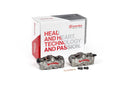 Yamaha Sp [BREMBO RACING] - GP4-RS Pair of front radial brake calipers 4 pistons Ø3mm