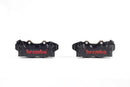 Hypermotard 939 [BREMBO RACING] - UPGRADE GP4-RB 4-piston brake calipers (pair) front, Ø 30/34 mm