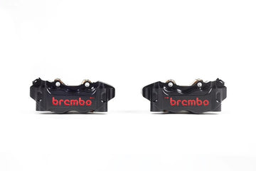 Ducati Hyperstrada 821 [BREMBO RACING] - UPGRADE GP4-RB 4-piston brake calipers (pair) front, Ø 30/34 mm - 0