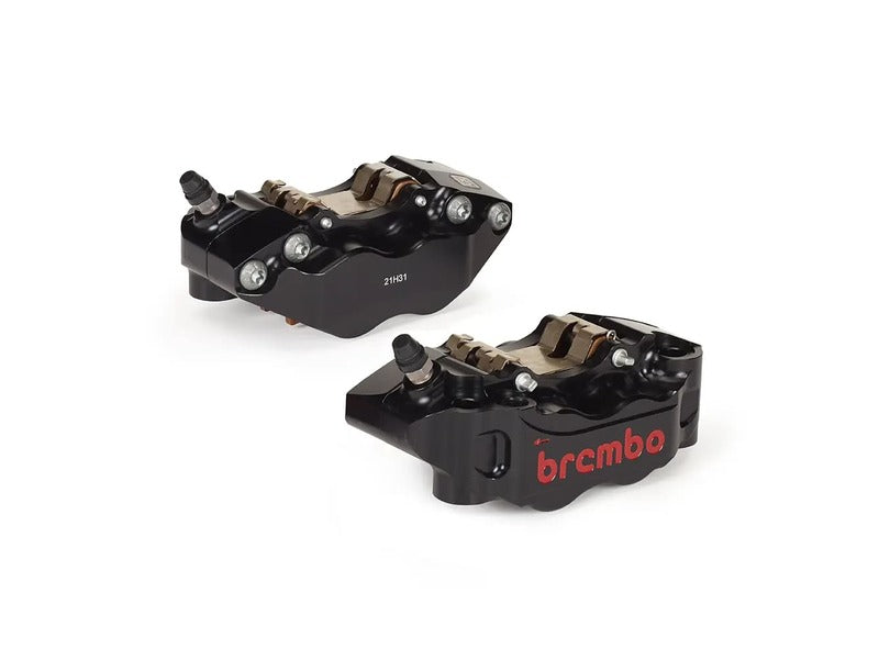 Suzuki Gsx 1300 [BREMBO RACING] - UPGRADE GP4-RB 4-piston brake calipers (pair) front, Ø 30/34 mm